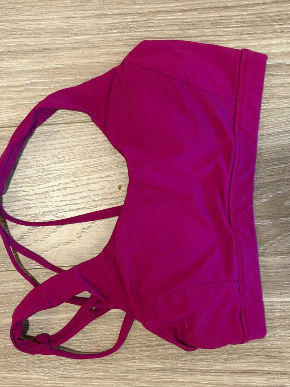 lululemon athletica Pink Strappy Sports Bra